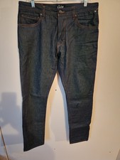 NWOT Gilded Age Gild Collection Denim Jeans - Men's 34 Waist / 34 Length - Sharp