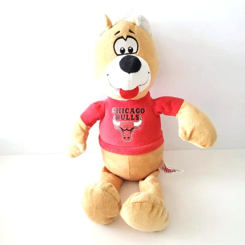 2015 Chicago Bulls Nba Stuffed Plush Bear (Good Stuff Brand) Rare Basketball Toy Cover