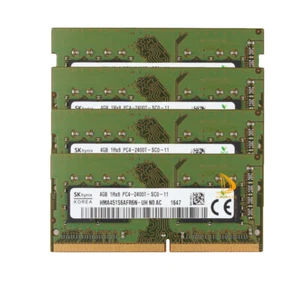SK Hynix 4x 4GB 1Rx8 PC4-2400T DDR4-19200S 260Pin Laptop Sodimm Memory Module &u - Picture 1 of 10