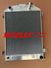 44Mm Aluminum Radiator For 1932 Ford Grill Shells Hi-Boy Chevy Engine W/Cooler