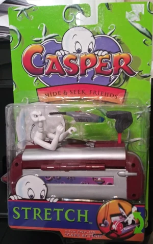 NRFB CASPER - HIDE AND SEEK FRIENDS - STRETCH #96882-07496 1997-BOX C9+ Cover