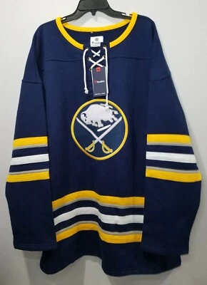 Buffalo Sabres Fanatics Branded Franchise Blue Pullover Sweatshirt Men's Sz 3XL - Image 1 of 4