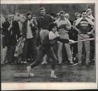 1966 Press Photo Mrs. Lindsay Hits Foul Ball During Administration Softball Game