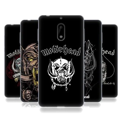 ОФИЦИАЛЬНЫЙ ГРАФИЧЕСКИЙ МЯГКИЙ ГЕЛЕВЫЙ ЧЕХОЛ MOTORHEAD ДЛЯ ТЕЛЕФОНОВ NOKIA 1 - Изображение 1 из 4