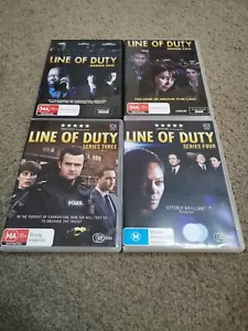 Line Of Duty Series 1 - 4 Region 4 DVD - Foto 1 di 4