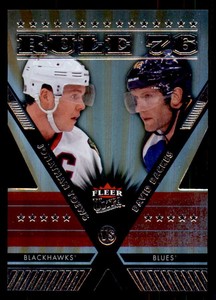 2014-15 Ultra Rule 76 #FO10 Jonathan Toews/ David Backes SP (ref 16085)