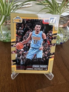 JAMAL MURRAY 2017-18 Donruss Gold Press Proof #'d /10 No.39 Denver Nuggets