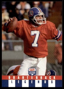 1991 Quarterback Legends 32 Craig Morton  Denver Broncos  Football Card