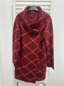 Tahari Wrap Cardigan Size XL UK 16-18 Brand New Lagen Look Boho Art - Picture 1 of 10