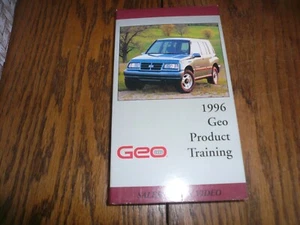 1996 Chevrolet GEO Product Training VHS Video Tape - Vintage - Picture 1 of 1