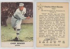 1961 Golden Press Hall of Fame Chief Bender #18 HOF