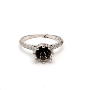 TACORI 0.36 Carat Round Brilliant G VS1 Diamond 18k White Gold Engagement Ring - Picture 1 of 10