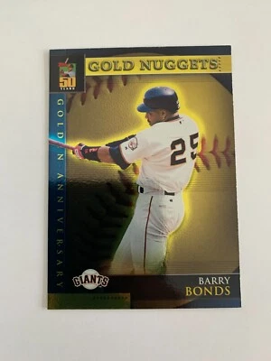 2001 Topps Golden Anniversary #GA17 Barry Bonds - San Fransisco Giants - Image 1 of 2