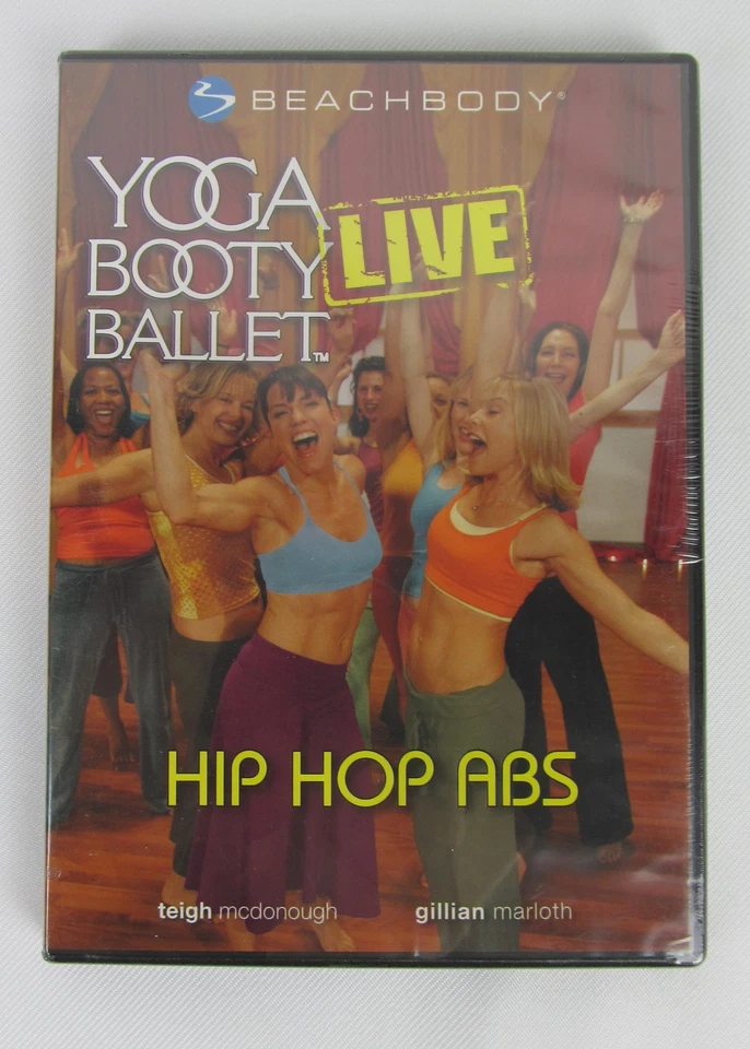 NEW Yoga Booty Ballet Live Hip Hop Abs Beachbody DVD Region 1 Sealed - Image 1 of 4