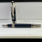Luxury Great Writers Series Blue Color 0.7Mm Nib Fountain Pen