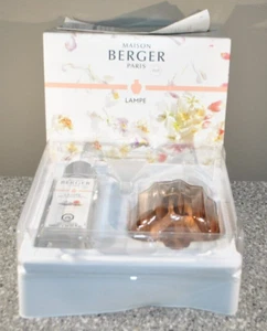 Maison Berger Paris Lampe France Amber Glass Fragrance Lamp Bouquet Liberty NEW - Picture 1 of 6