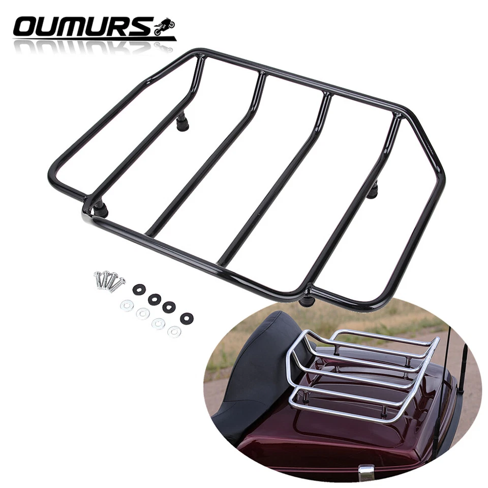 Portaequipajes superior para Harley Touring Ultra Classic FLHR FLHX FLHR 1984-2020 Foto 1 de 4