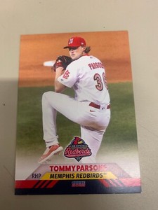 Tommy Parsons 2022 Memphis Red Birds Team Card