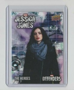 Marvel Defenders Trading Card The Heroes #TH-JJ1 Krysten Ritter Jessica Jones 