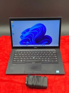 DELL LATITUDE 7480 14" FHD TOUCHSCREEN BACKLIT KB i7 16GB RAM 256GB SSD WIN 11 - Picture 1 of 19