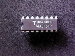 74AC151P - Toshiba 8-Input Multiplexer 74AC151 (DIP-16) - Imagen 1 de 1