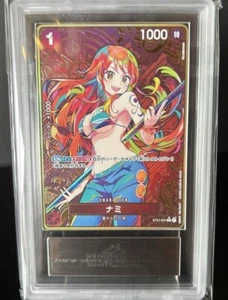 NAMI ST01-007 PARALLEL STORAGE BOX GOLD FLAME ONE PIECE CARD ARS 10 - Picture 1 of 2