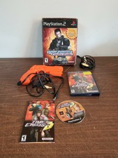 Time Crisis 3 & Guncon Controller PlayStation 2 PS2 + Bonus Crisis Zone Box Only