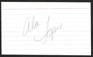 Alan Tapie  PGA and EUROPEAN Tour  SIGNED AUTOGRAPH AUTO 3x5 INDEX COA - Picture 1 of 1