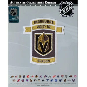 2017 Vegas Golden Knights Inaugural NHL Season bestickt Trikot Patch - Bild 1 von 2