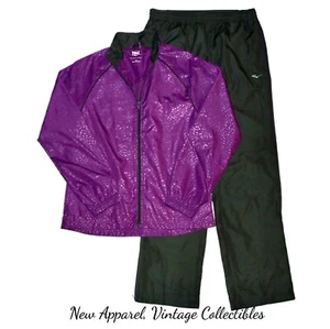 Conjunto de chándal, chaqueta y pantalón EVERLAST para mujer talla M forrado de malla 2 piezas - Imagen 1 de 3