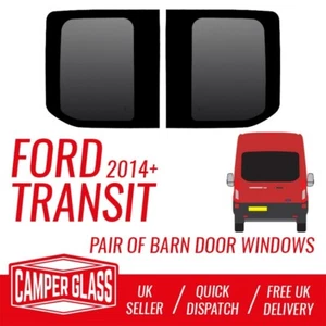 Pair of Ford Transit (2014-Current) Rear Barn Door Windows - Picture 1 of 6