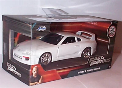 Fast & Furious White 1995 Toyota Supra 1-32 Scale New in Box  97346 NFFbox - Image 1 of 2