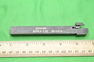 Kyocera KGDL8-2JX External Grooving Toolholder 1/2" Shank - NOB/NOS - Picture 1 of 8