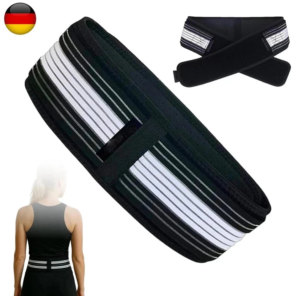 Orthogürtel IschiasgüRtel leicht und Komfortabel Geeignet Zur Korrektur Schle - Bild 1 von 4