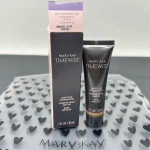 Neu im Karton Mary Kay Timewise Matte 3D Foundation Bronze W 140 volle Größe 099982 - Bild 1 von 2