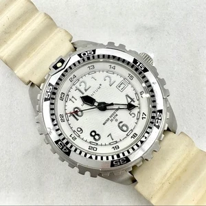 Momentum M1 Mini Women's Quartz Dive Watch - White Dial - New Battery Installed - Picture 1 of 14