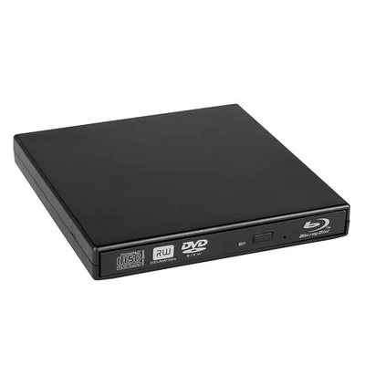 External USB 2.0 BD-RE Blu-Ray Player Laptop PC DVD CD RW Disc Writer Drive - Image 1 of 3