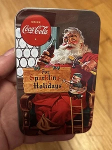 Coca Cola Weihnachten Geschenk Karten Halter Geld Sammlerdose Holiday Coke - Bild 1 von 3
