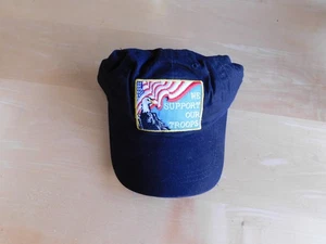 We Support Our Troops Mütze Adler Wappen verstellbar USA neu ohne Etikett - Bild 1 von 3