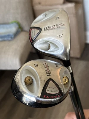 Maderas de calle WARRIOR CUSTOM GOLF: Gráfico de madera de peso extremo de 15* y 21° 3 y 5 Foto 1 de 4