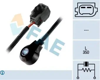 Sensore di detonazione 60233 FAE per FORD TRANSIT CONNECT FOCUS II Tre volumi - Immagine 1 di 4