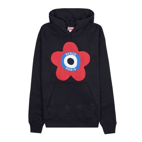 Felpa con cappuccio Kenzo uomo logo target 72707163