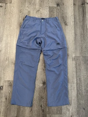 Helly Hansen Convertible Pants Womens Small 30 Blue Outdoor Hiking Zip Off Cargo - Image 1 of 4