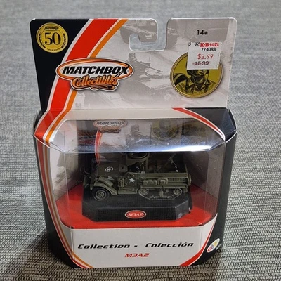 New Sealed M3A2 Matchbox 50th Anniversary Military Collectibles Half-Track - Image 1 of 4