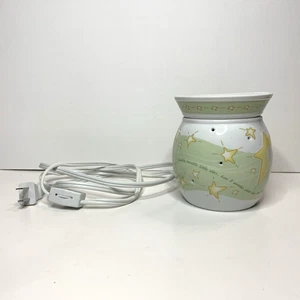 Scentsy Twinkle Twinkle Star mittelgroßer elektrischer Wachswärmer nur nicht mehr im Handel erhältlich ohne Karton - Bild 1 von 16
