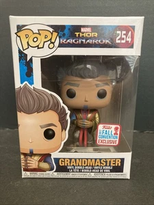 Funko Pop! Vinile Marvel Thor Ragnarok Grandmaster #254 2017 NY Convenzione Autunno - Foto 1 di 7