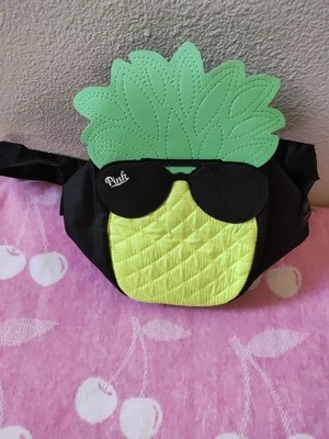 PINK Victoria Secret Pineapple Cooler Bag w/ Zipper & Shoulder Strap  - Image 1 of 3