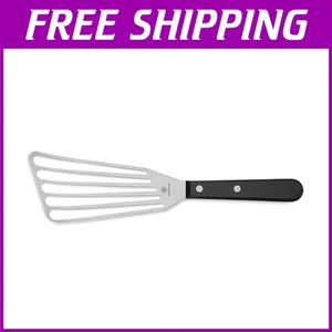Professional Offset Slotted Spatula 6.5" Silver/Black - Picture 1 of 4