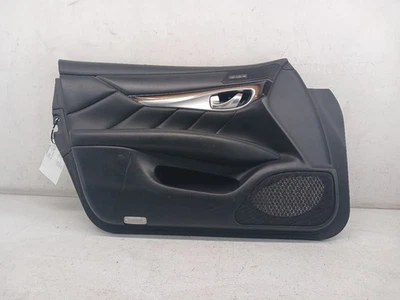 Panel de moldura de puerta de conductor delantero 15-19 INFINITI Q70L negro/G OEM 80901-1MA5B Foto 1 de 4