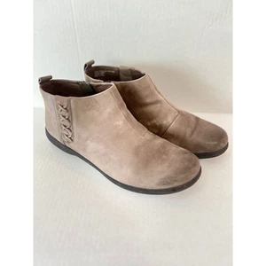 Abeo Erie Pewter Damen-Stiefeletten aus Leder mit seitlichem Reißverschluss 8 - Bild 1 von 6